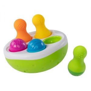 Sorter kolorowe wańki wstańki, SpinnyPins - Fat Brain Toys
