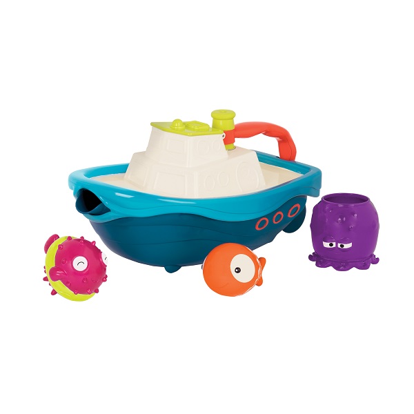 łódka - kuter do kąpieli B.toys
