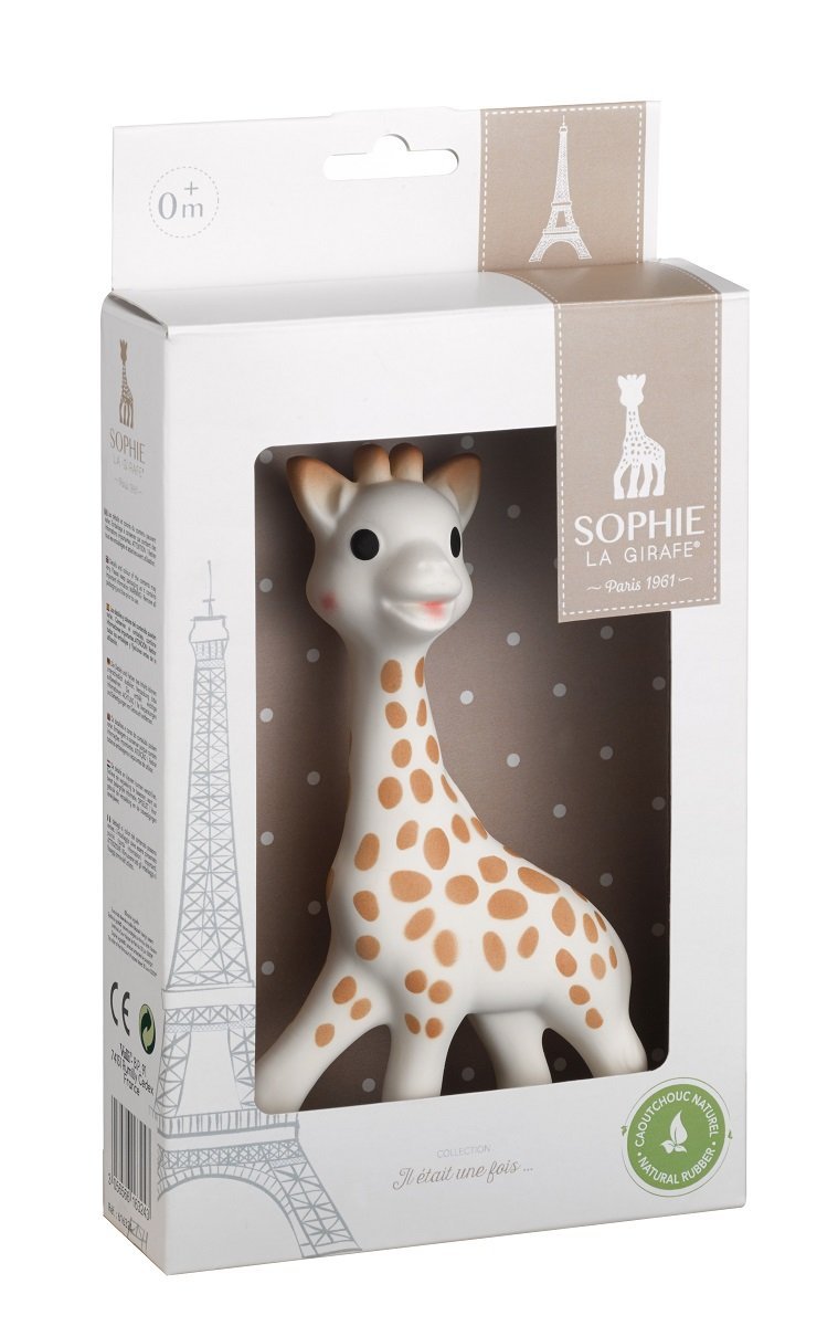 Żyrafa Sophie gryzak w pudełku