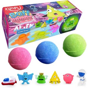 3 duże kule do kąpieli z niespodzianką, kosmos - Zimpli Kids