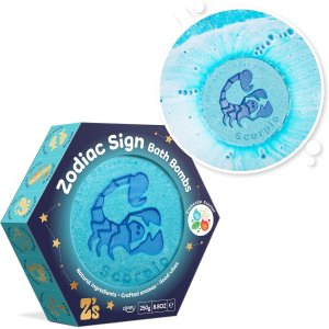 Duża kula do kąpieli, 250 g, znak zodiaku, skorpion - Zimpli