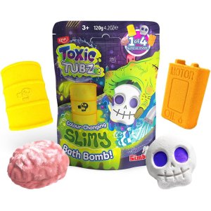 Duża kula do kąpieli z niespodzianką, kula i slime na Halloween - Zimpli Kids