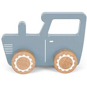 Drewniane auto traktor - Little Dutch
