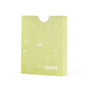 Folder Box, wkład ułatwiający pakowanie, żółty - Ergobag