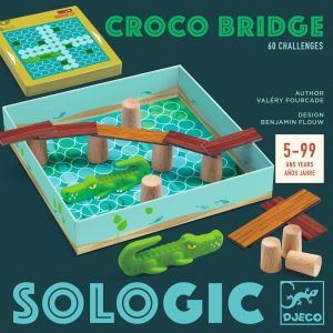 Gra logiczna SoLogic, Croco Bridge - Djeco