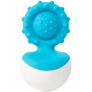 Gryzak wańka wstańka, niebieski - Fat Brain Toys