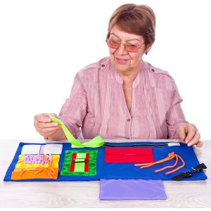 Koc sensoryczny dla osób z demencją, z chorobą Alzheimera, antystresowy