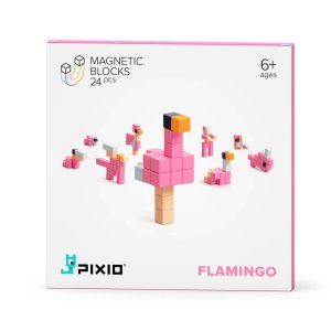 Klocki magnetyczne Pixio 24 flamingo, Story Series - Pixio