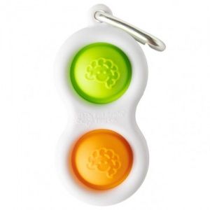 Kolorowe bąbelki Dimpl, breloczek - Fat Brain Toys