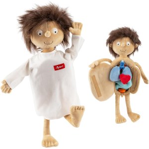 Lalka edukacyjna Erwin, mały pacjent - Sigikid