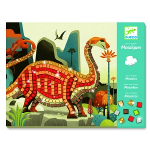 Mozaika do wyklejania, Dinozaury - Djeco,