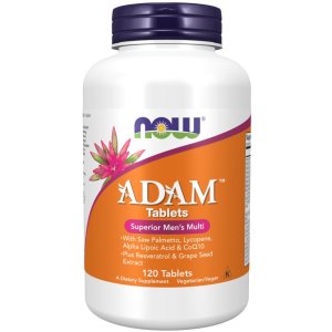 Multiwitamina dla mężczyzn, Adam, 120 tabletek - Now Foods