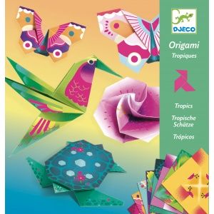 Origami Tropiki (neonowe) - Djeco