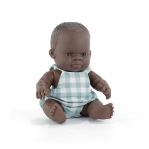 Pachnąca lalka, chłopiec, Afrykańczyk, 21 cm - Miniland