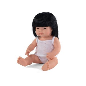 Pachnąca lalka, dziewczynka, Azjatka, 38 cm - Miniland,