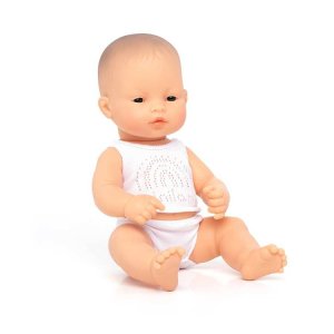 Pachnąca lalka, chłopiec, Azjata, 32 cm - Miniland