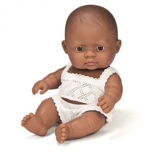 Pachnąca lalka, dziewczynka, Hiszpanka, 21 cm - Miniland,