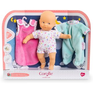 Pachnąca lalka Mini Calin z ubrankami, 20 cm - Corolle