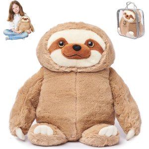 Pluszak obciążeniowy zabawka obciążeniowa, pluszak na lęki, leniwiec, 1,4 kg,
