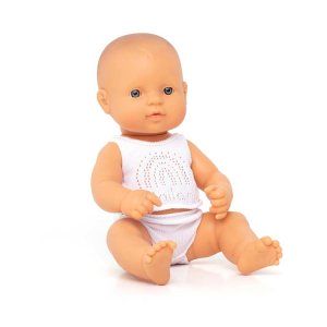 Pachnąca lalka, chłopiec, Europejczyk, 32 cm - Miniland