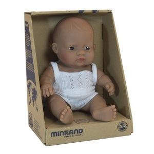 Pachnąca lalka, chłopiec, Hiszpan, 21 cm - Miniland,