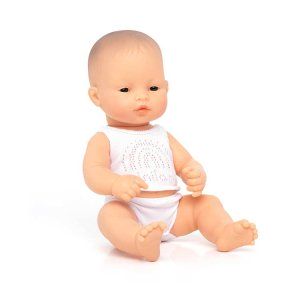 Pachnąca lalka, dziewczynka, Azjatka, 32 cm - Miniland