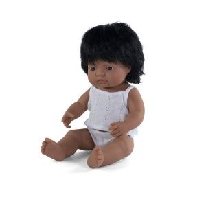 Pachnąca lalka, dziewczynka, Hiszpanka, 38 cm - Miniland