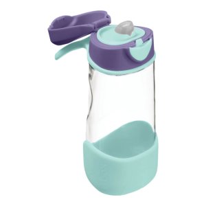 Sportowa tritanowa butelka, 600 ml, lilac pop - B.box,