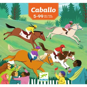 Wyścigi konne, gra planszowa, Caballo - Djeco