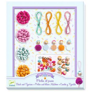 Zestaw do tworzenia biżuterii, perły i figurki - Djeco