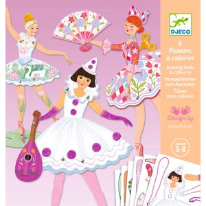 Zestaw ruchome postacie, baletnice - Djeco