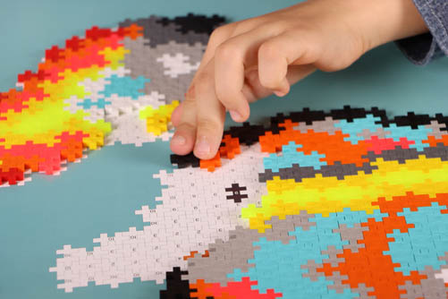Plus-Plus, klocki, klocki konstrukcyjne, kosmos, puzzle, Mini puzzle
