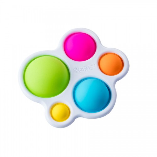 kolorowe bąbelki Dimpl Zabawka sensoryczna Fat Brain Toy Co